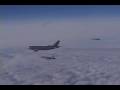 CF Airbus escorted by CF-18 Hornets