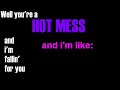 hot mess production sign♥
