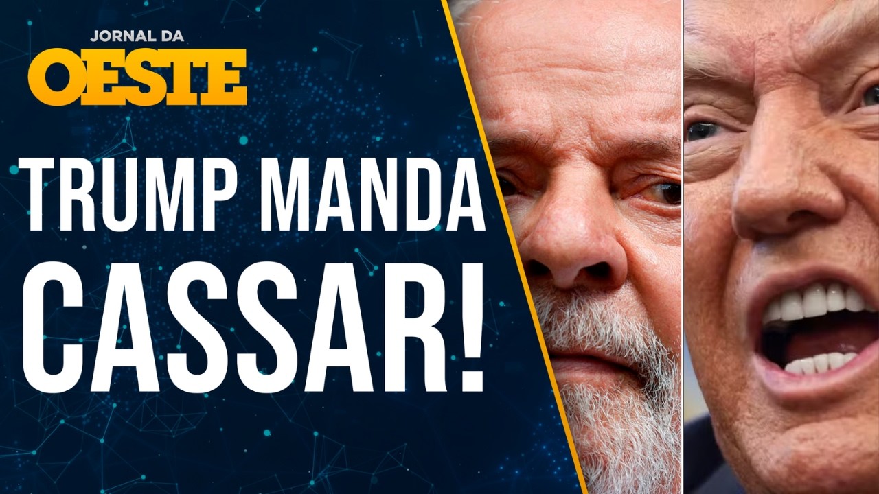 URGENTE: Trump empareda Lula e manda revogar visto da embaixadora do Brasil nos EUA