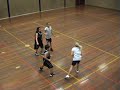 November 29 Synergos vs Voorne 50-36 3rd period with Cliff & Ian