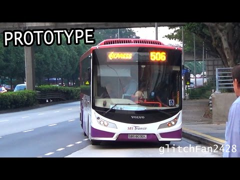 506 - Maxson Goh Films SBS Transit's only Volvo B7RLE MKII with a prototype Soon Chow on Express 506. Very unqiue design. Photos of Exotic Cars at my Facebook page. Please like for photos of Exotic...