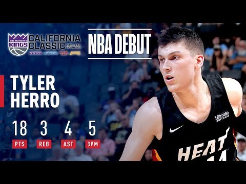 Video: Tyler Herro Heats Up In NBA Summer League Debut | 2019 California Classic