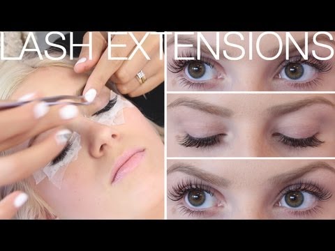 how to remove lash extensions
