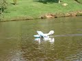 RC waterplane taking off