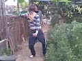 Dany Bailando en un Cortometraje de el Cambio climatico xD