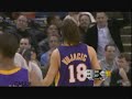 lakers vs warriors 1/7/09.. kobe bryant 21 pts.. 3 sick dunks.. gasol 33 pts