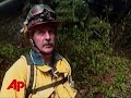Historic Library Saved From Wildfire