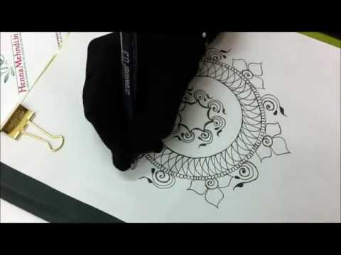 0 How to Make a Mandala [Henna Video]