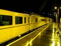 Flying Banana passing Stockport
