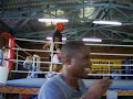 Sakio Bika sparring with Jamie Pittman 1st part