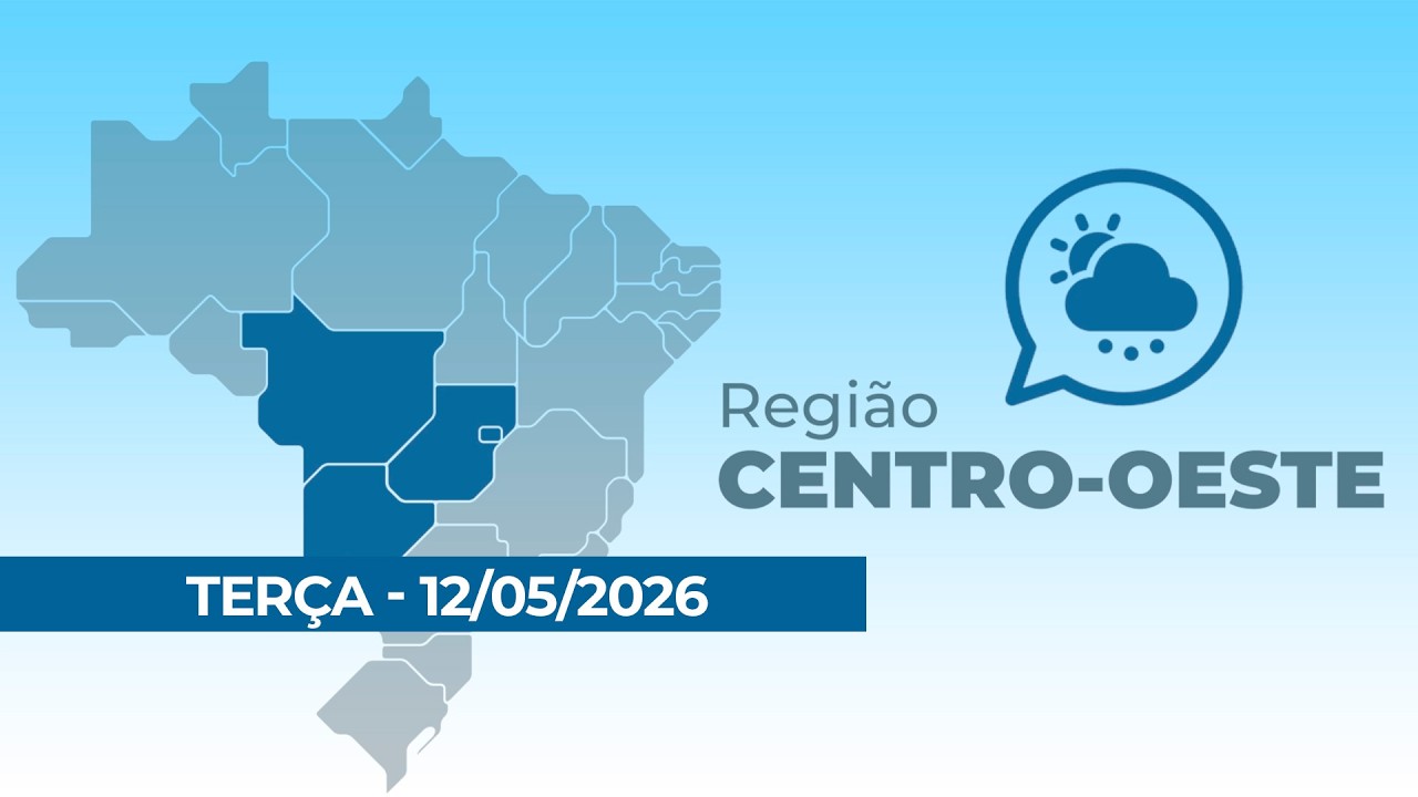 Chuva chega e muda temperaturas no Centro-Oeste