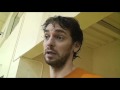 Lakers forward Pau Gasol on hard foul on Phoenix center Louis Amundson
