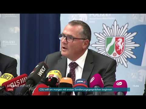 Pressekonferenz der Kölner Polizei zur Geiselnahme ...
