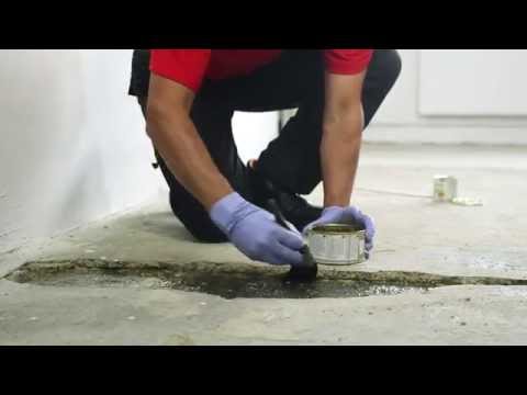 how to patch nail holes in concrete