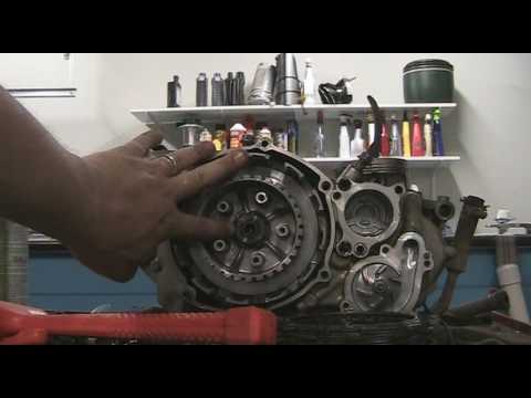 how to remove kx 125 clutch basket