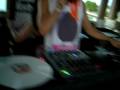 krista allen (i know i got the same name as that one famous person) dancing on lee burridge :) had a good time. ... wmc 2009 lee krista allen dancing 