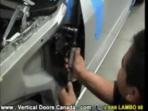 How to install vertical lambo doors kit professionally, 1-800-483-7842 ( 1-800-4 VERTICAL)