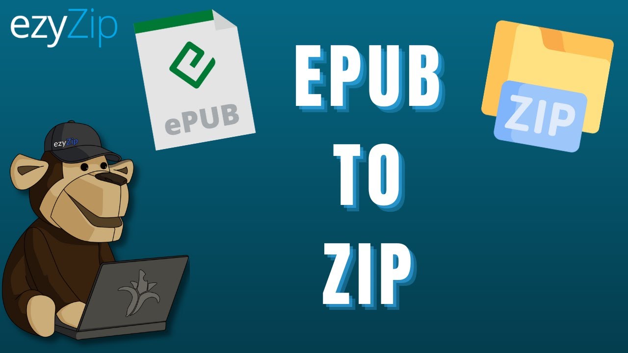 Convert EPUB to ZIP Online. Quick, Secure & FREE! ezyZip