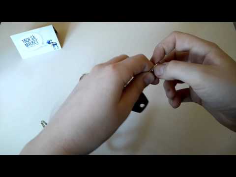 The Friendly Swede Paracord-Schlüsselanhänger mit Karabinerhaken