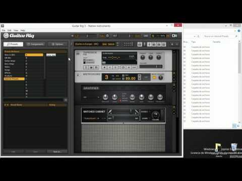 Как сделать звук металлики в guitar rig 5