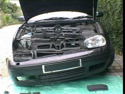 how to adjust mk4 golf headlights
