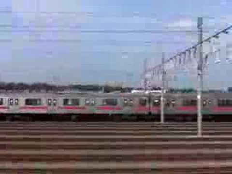 京葉線車窓新習志野→海浜幕張