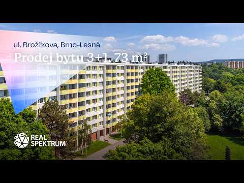 Video Prodej bytu 3+1 73 m², Brno - Lesná