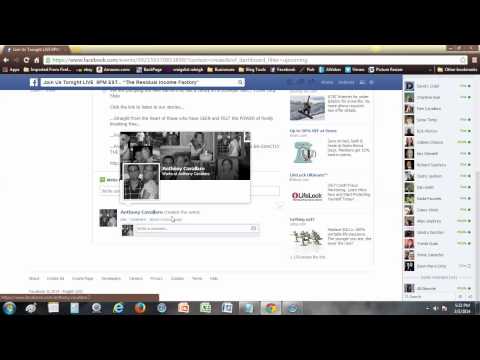 how to create a facebook event