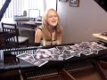 Rachel Perry sings, 