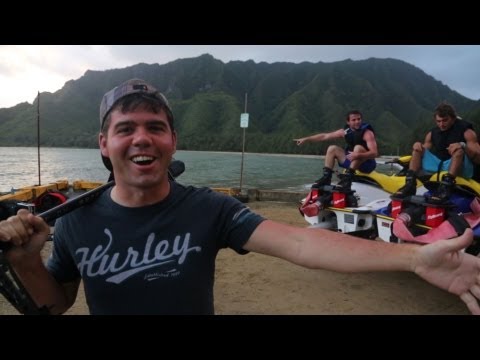 water jetpack - Check out how to get a Flyboard in the link below! Rocky Mountain Flyboard: http://RockyMountainFlyBoard.com These guys are based in Utah and you can rent an...
