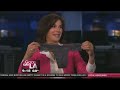 actress teri hatcher appears on fox's good day la to promote her upcoming celebrity yard sale benefitting juvenile arthritis association at the americana at ...