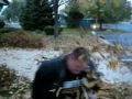 Star 105.5 - Jeff Jumps into the Leaves