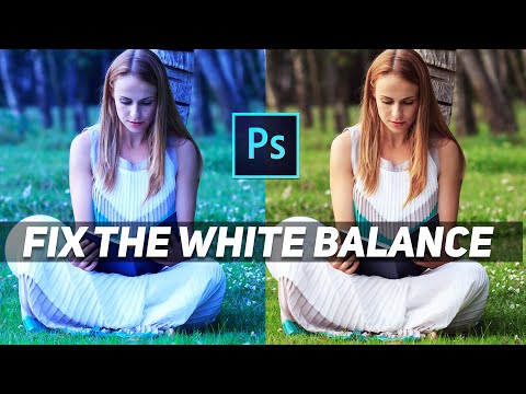 how to adjust wb in photoshop