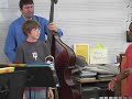 stefon harris came to maple street magnet school for the arts to give a jazz clinic to the middle school students.