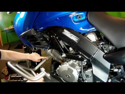 AltRider Crash Bars for the Suzuki V-Strom DL1000 – Install
