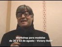 Workshop para modelos com S�rgio Mattos