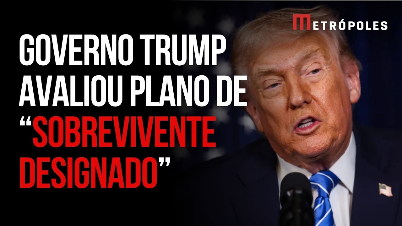 O que é o “sobrevivente designado” citado após ataque a Trump