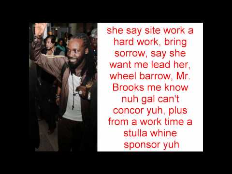 Mavado - Come Roun {RAW} LYRICS ON SCREEN (BIGSHIP RECORDS)