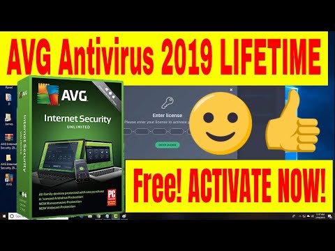 AVG Internet Security 2019 Lifetime Activation Serial Key - AVG License Key✔️