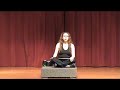 Recorded live December 13, 2007 in Fulkerson Recital Hall at HSU as part of my senior recital in voice. I learned this style of singing last summer in Kerala, India at a great little school called Vijnana Kala Vedi. Props to my guruji, Santhosh Kumar, for teaching me this beautiful song.