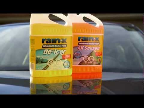 how to get rain x off your windshield