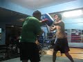 Ryan Paglinawan on Focus mitts