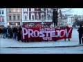 Klikněte pro zobrazení : Pochod fanoušků před utkáním LHK Jestřábi Prostějov vs. HC Zubr Přerov (21. listopadu 2015)
