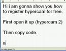 How to Register Hypercam For Free.