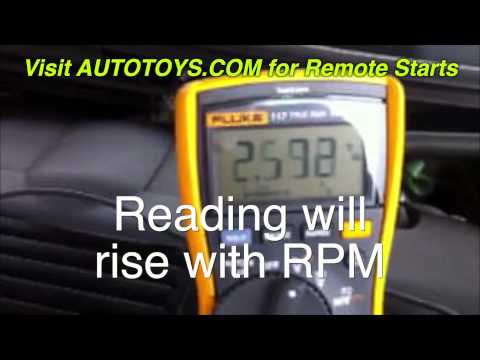 how to locate rpm signal wire