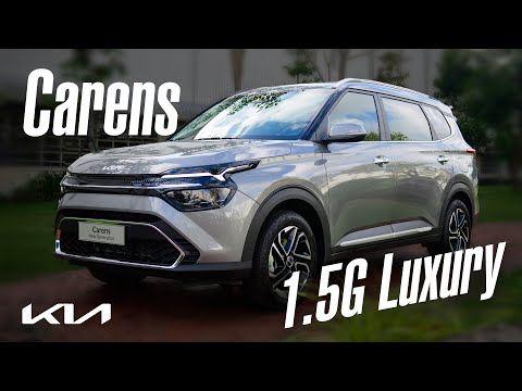 Trên tay Kia Carens 1.5G Luxury, thiết kế bắt mắt, xe 7 chỗ có không gian tốt, giá 699 triệu