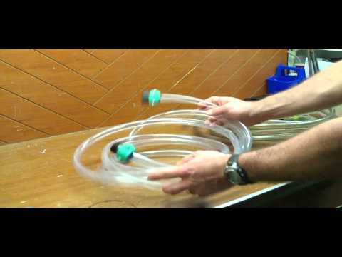 how to drain a fish tank with a python hose