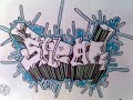 Drawing Graffiti Sketch on Paper In My BlackBook (Comm&Rate)