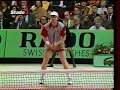 エドバーグ（エドベリ） v ベッカー - 1987 ATP Championship （6／8）