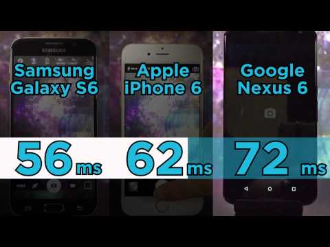 Galaxy S6 vs Zenfone 2 vs G4 vs iPhone 6 vs Nexus 6 vs One M9 speed tests